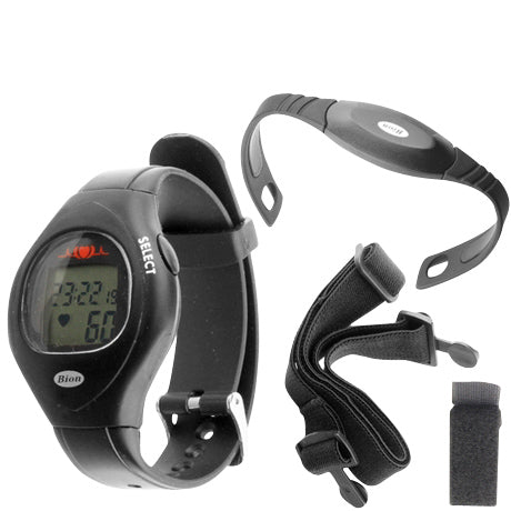 Bion A110 Heartrate Watch and Chest Strap Shop Fitness Equipment