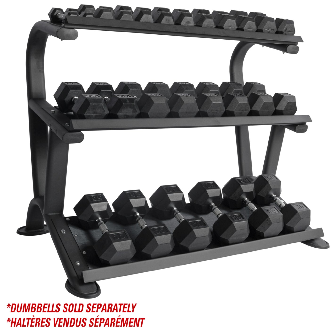 ATOP Sports Dumbbell Rack, 3 Tier, Deluxe – Fitness Depot