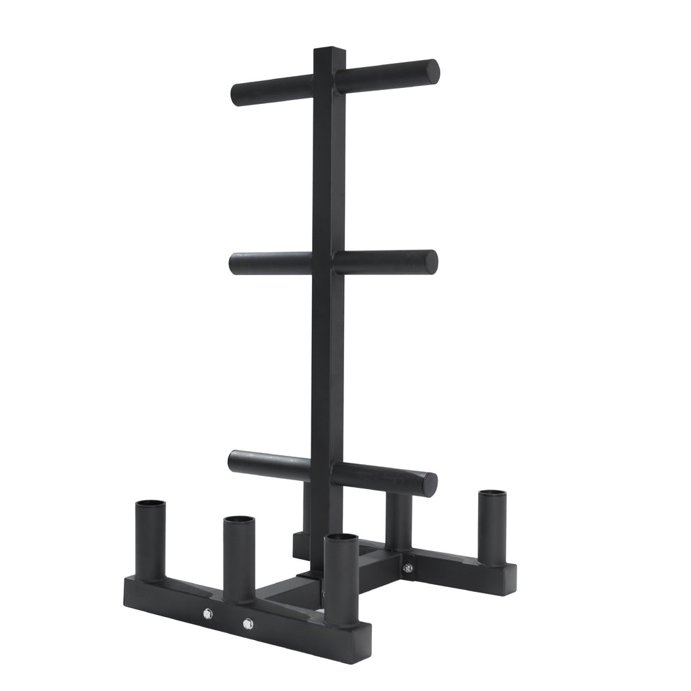ATOP Olympic Plate Rack w/ Bar Holders – Fitness Depot