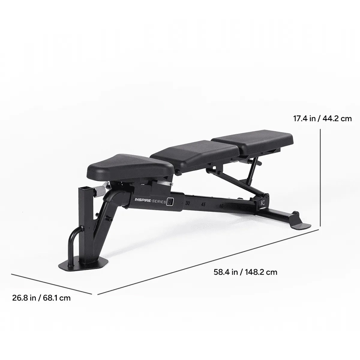 Inspire FID7 PRO Adjustable Bench