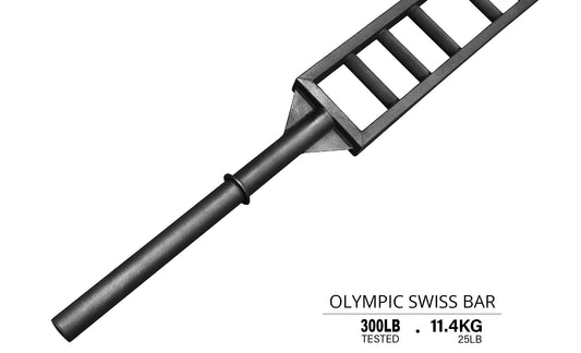 Olympic Swiss Bar - Black