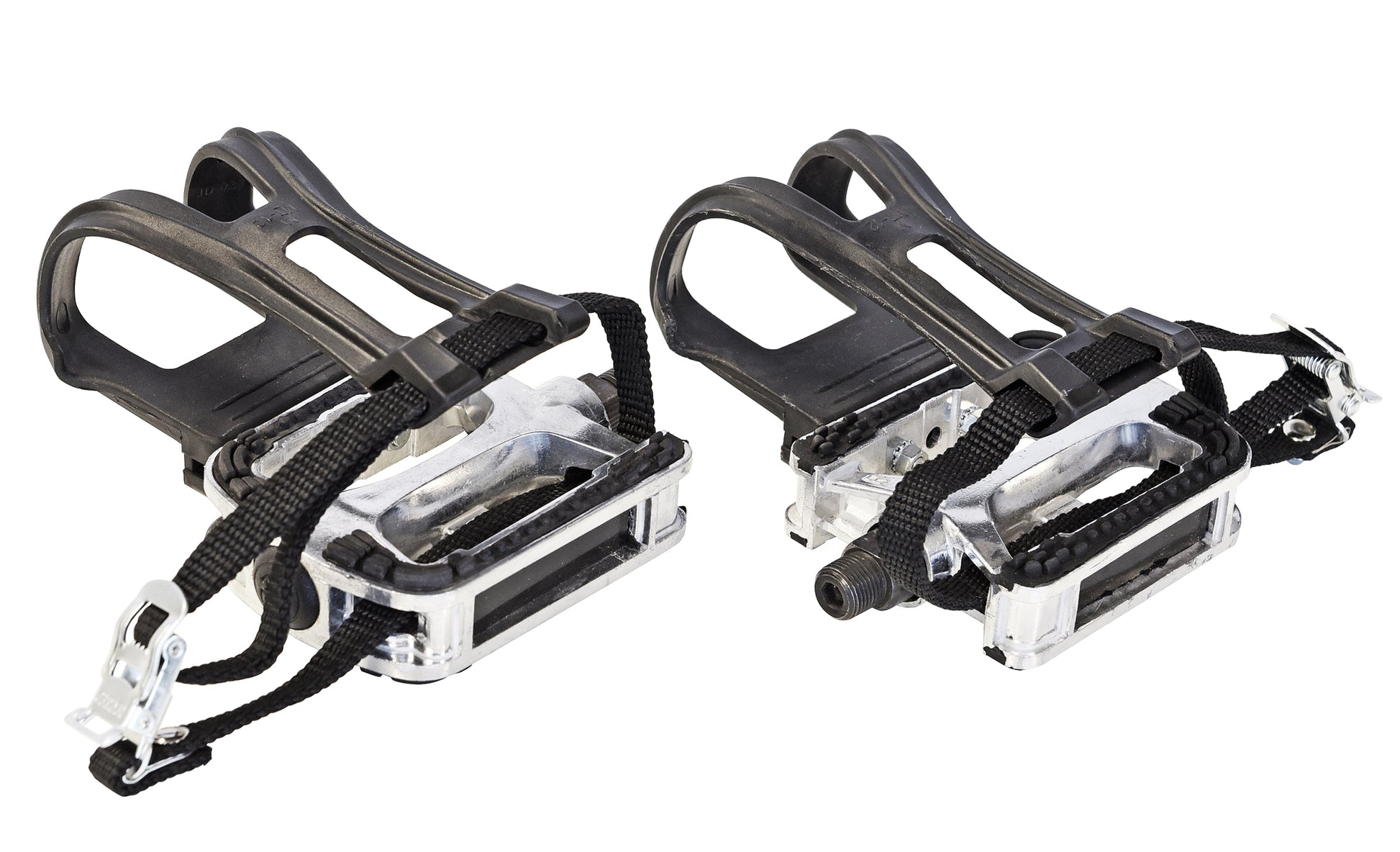 bike pedals with toe cages Pedals - 9/16" with Toe Clips (Pair)