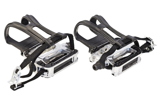 Pedals - 9/16" with Toe Clips (Pair)