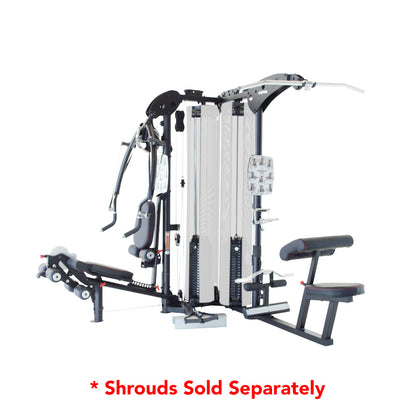 Gym Equipment M5 Home Gym Inspire Fitness M5 Gym, 2x200lb, W/pads