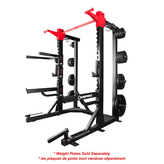 Inspire Ultimate Commercial Half Rack, 83"