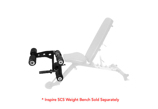 Inspire Fitness Leg Extension/Curl Attachment for FT2 Bench, Black