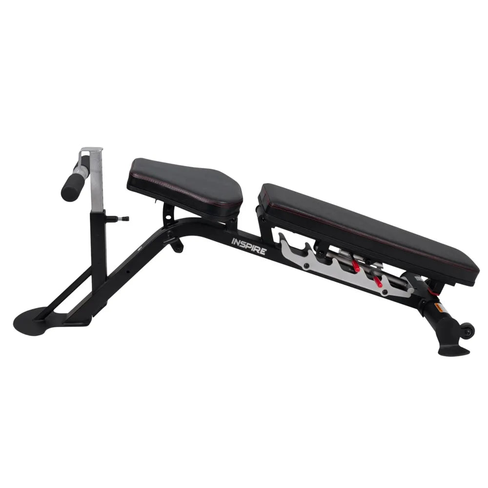 Inspire Fitness SCS-WB2 Weight Bench for FT2, Black