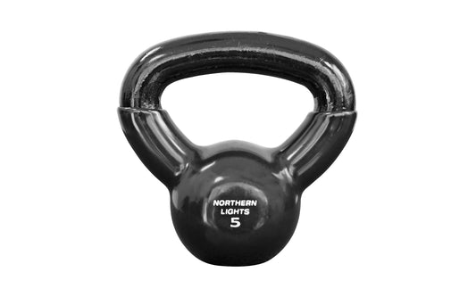 Round Vinyl Coated Kettlebell, 5lbs