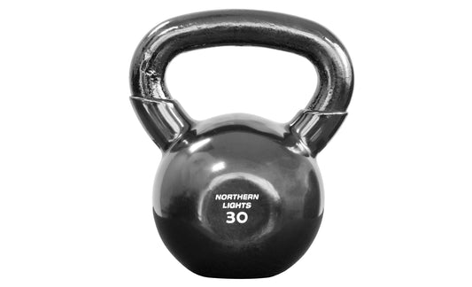 Round Vinyl Coated Kettlebell, 30lbs