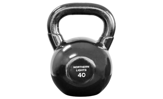 Round Vinyl Coated Kettlebell, 40lbs