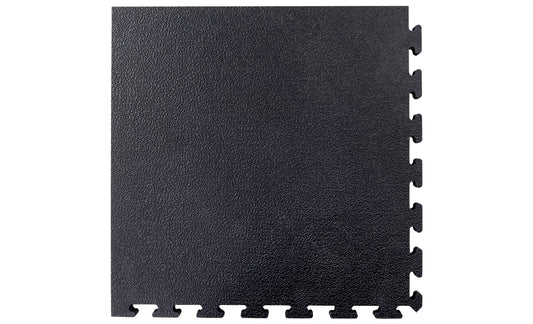 Interlocking Rubber Slab Mat Corner, 23.5" x 23.5" x 0.75"