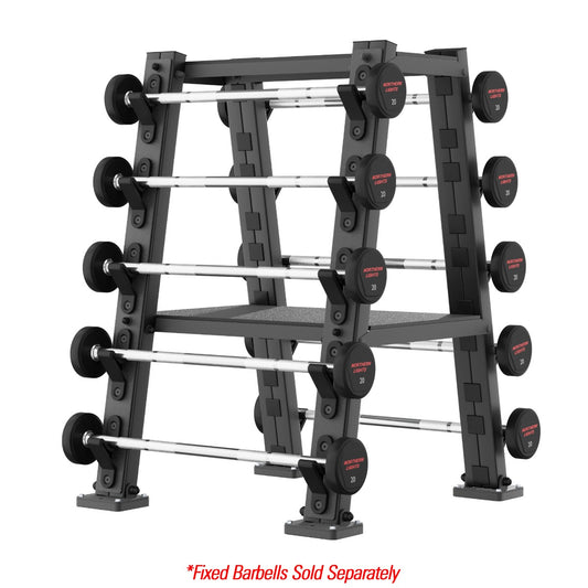 Stealth Barbell Rack 10 w/Moulded Brackets