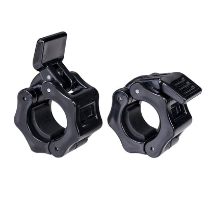 Collars Hex Lock, Regular, Black, pair