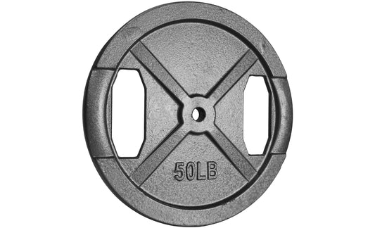 Regular Cast Iron Weight Plate, 50lbs