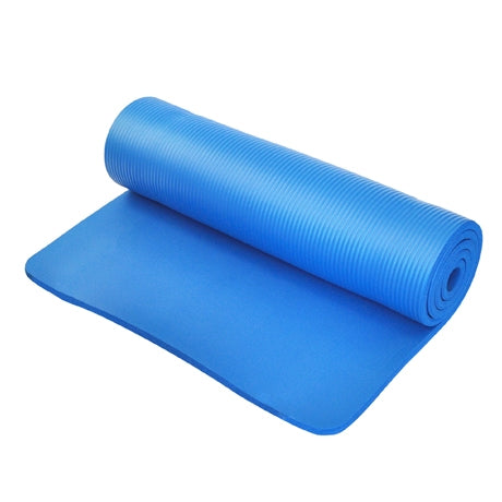 Yoga & Pilates Mat, 190 x 80 x 1.5cm - Blue